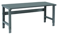 48 x 30 x 33-1/2" - Steel Bench Top Work Bench - Makers Industrial Supply