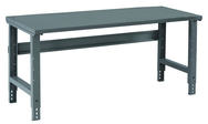 72 x 36 x 33-1/2" - Steel Bench Top Work Bench - Makers Industrial Supply