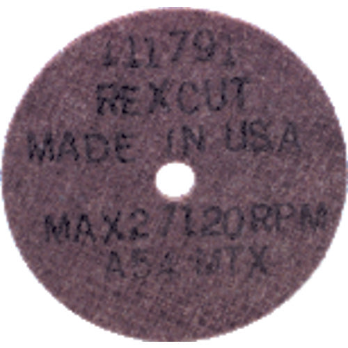 2″ × 1/16″ × 1/4″ - A80MTX - Aluminum Oxide Non-Reinforced Cut-Off Wheel - Makers Industrial Supply