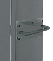 Optional Side Push Handle for use with Transport Cabinets - Makers Industrial Supply