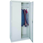 46 x 24 x 72'' (Sand, Gray, Charcoil, or Black (Please specify)) - Combo Wardrobe/Storage Cabinet - Makers Industrial Supply