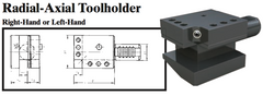 VDI Radial-Axial Toolholder (Right Hand) - Part #: CNC86 36.3020R - Makers Industrial Supply