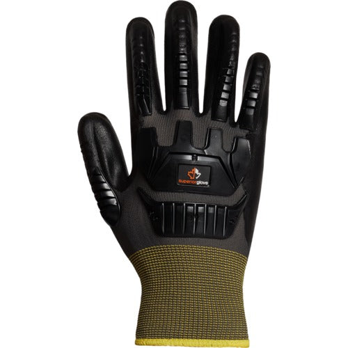 Moisture wicking, impact resistant work gloves