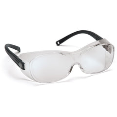 Safety Glasses - Clear Lens, Black Frame OTS Style - Makers Industrial Supply