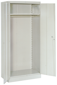 36 x 24 x 78'' (Dove Gray or Putty) - Wardrobe Cabinet - Makers Industrial Supply