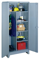 36 x 24 x 78'' (Dove Gray or Putty) - Full Height Storage Cabinet - Makers Industrial Supply