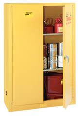 Flammable Liqiuds Storage Cabinet - #5444N 43 x 18 x 65'' (3 Shelves) - Makers Industrial Supply