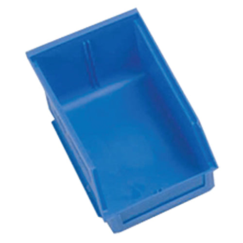 4 1/2″ × 7 1/4″D" × 5″ - Blue Plastic Bin - Makers Industrial Supply