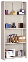 36 x 12 x 84'' - Closed Style Box "W" 22-Gauge Starter Shelving Unit - Makers Industrial Supply