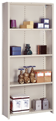 36 x 18 x 84'' - Closed Style Box "W" 20-Gauge Add-On Shelving Unit - Makers Industrial Supply