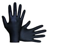 Raven Powder Free Black Nitrile Glove, 6 Mil - Large - Makers Industrial Supply