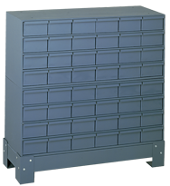33-3/4 x 12-1/4 x 34-1/4'' (48 Compartments) - Steel Modular Parts Cabinet - Makers Industrial Supply