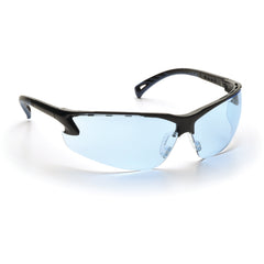 Safety Glasses - Black Frame, Infinity Blue Lens - Makers Industrial Supply