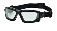 I-Force - Clear Anti-Fog Dual Pane Lens - Black Frame - Goggle - Makers Industrial Supply