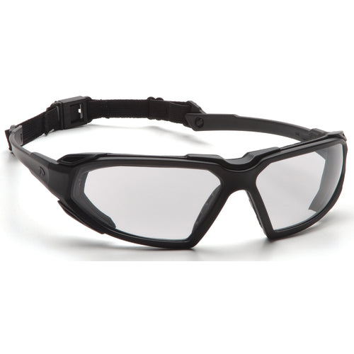 Safety Glasses - Black Frame, Clear Fog Free Lens - Makers Industrial Supply