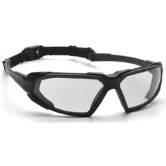 Safety Glasses - Black Frame, Clear Fog Free Lens - Makers Industrial Supply