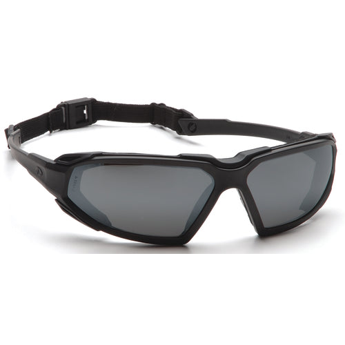 Safety Glasses - Black Frame, Gray Fog Free Lens - Makers Industrial Supply