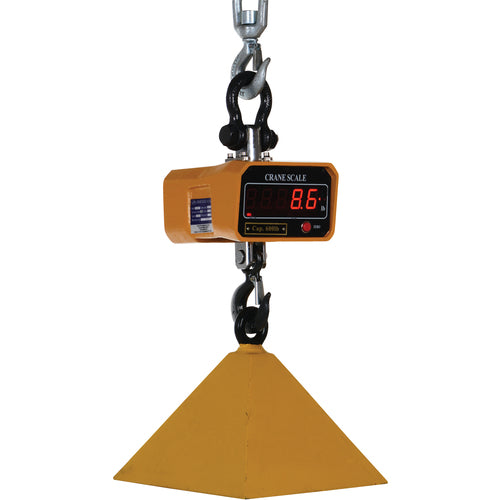 Crane Scale W/600 lb Capacity 8 × 7.625