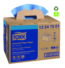 Industrial Paper 4 Ply Wipers - Blue - Handy Box - Makers Industrial Supply