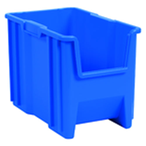 10″ × 17 1/2″ × 10 1/2″ - Blue Stak-N-Store Bin - Makers Industrial Supply