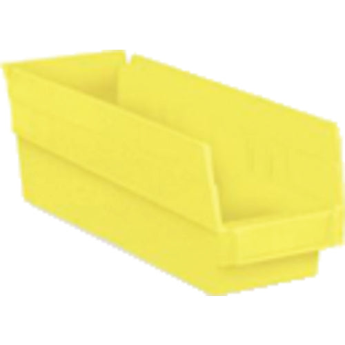 4 1/8″ × 11 5/8″ × 4″ - Yellow Economy Shelf Bin - Makers Industrial Supply