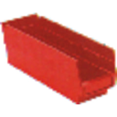 4 1/8″ × 11 5/8″ × 4″ - Red Economy Shelf Bin - Makers Industrial Supply