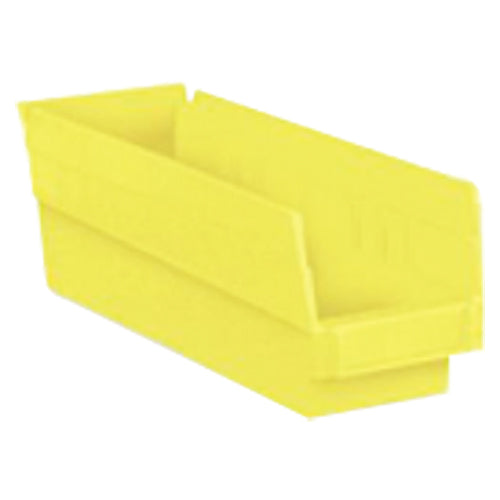 6 5/8″ × 11 5/8″ × 4″ - Yellow Economy Shelf Bin - Makers Industrial Supply