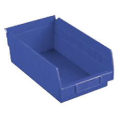 8 3/8″ × 11 5/8″ × 4″ - Blue Economy Shelf Bin - Makers Industrial Supply