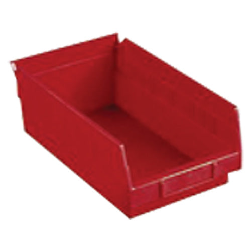 8 3/8″ × 11 5/8″ × 4″ - Red Economy Shelf Bin - Makers Industrial Supply