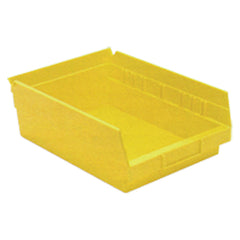 8 3/8″ × 11 5/8″ × 4″ - Yellow Economy Shelf Bin - Makers Industrial Supply