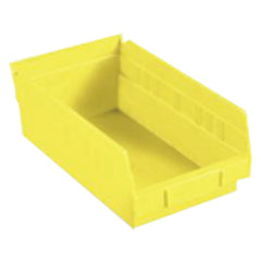 11 1/8″ × 23 5/8″ × 4″ - Yellow Economy Shelf Bin - Makers Industrial Supply