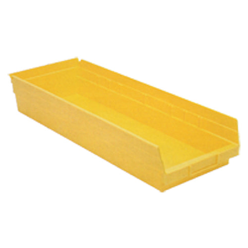 8 3/8″ × 23 5/8″ × 4″ - Yellow Economy Shelf Bin - Makers Industrial Supply