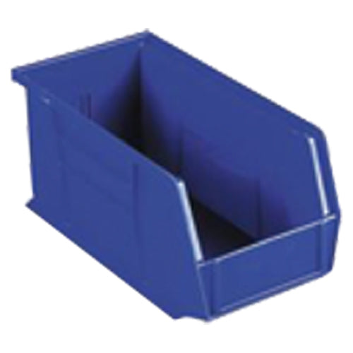 5 1/2″ × 10 7/8″ × 5″ - Blue Hanging or Stackable Bin - Makers Industrial Supply