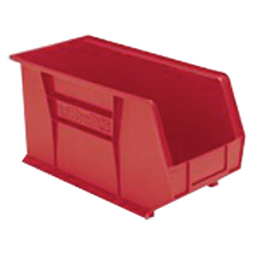 5 1/2″ × 10 7/8″ × 5″ - Red Hanging or Stackable Bin - Makers Industrial Supply