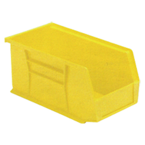 5 1/2″ × 10 7/8″ × 5″ - Yellow Hanging or Stackable Bin - Makers Industrial Supply