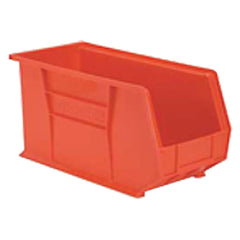 8 1/4″ × 18″ × 9″ - Red Hanging or Stackable Bin - Makers Industrial Supply