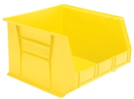 16-1/2 x 18 x 11'' - Yellow Hanging or Stackable Bin - Makers Industrial Supply