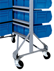 Mobility Kit for Bin Racks and Carts - Makers Industrial Supply