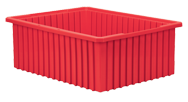 20-1/8 x 14-7/8 x 7-7/16'' - Red Akro-Grid Stackable Containers - Makers Industrial Supply