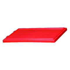 Red Lid for use with Akro Nest-Stack Tote 35–200 - Makers Industrial Supply