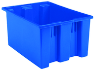 23-1/2 x 19-1/2 x 13'' - Blue Nest-Stack-Tote Box - Makers Industrial Supply