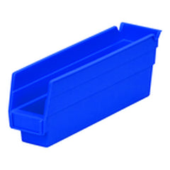 2 3/4″ × 11 5/8″ × 4″ - Blue Economy Shelf Bin - Makers Industrial Supply