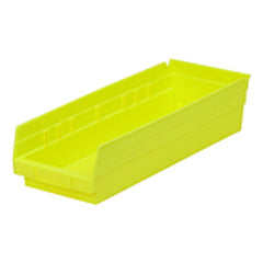 6 5/8″ × 17 7/8″ × 4″ - Yellow Economy Shelf Bin - Makers Industrial Supply