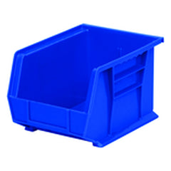 8 1/4″ × 10 3/4″ × 7″ - Blue Hanging or Stackable Bin - Makers Industrial Supply