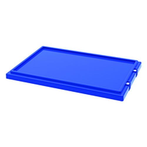 Blue Lid for use with Akro Nest-Stack Tote 35–240 - Makers Industrial Supply