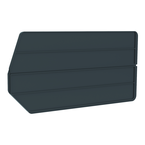 18" x 9" - Black 6-Pack Bin Dividers for use with Akro Stackable Bins - Makers Industrial Supply