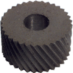 Knurling Wheel - 3/16″ Hole Dia., 1/2″ Knurl Dia., 3/16″ Width (20 TPI) - Series EP - Makers Industrial Supply