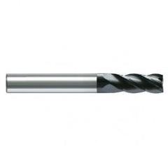 7mm Dia. - 63mm OAL - AlTiN - Solid Carbide - High Spiral End Mill - 4 FL - Makers Industrial Supply