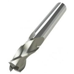 9/64" Dia. - 1/4" LOC - 1-1/2" OAL - 3 FL Carbide S/E HP End Mill-AlTiN - Makers Industrial Supply