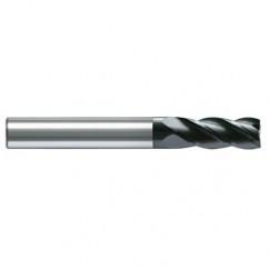 10mm Dia. - 72mm OAL - AlCrN - Solid Carbide - High Spiral End Mill - 4 FL - Makers Industrial Supply